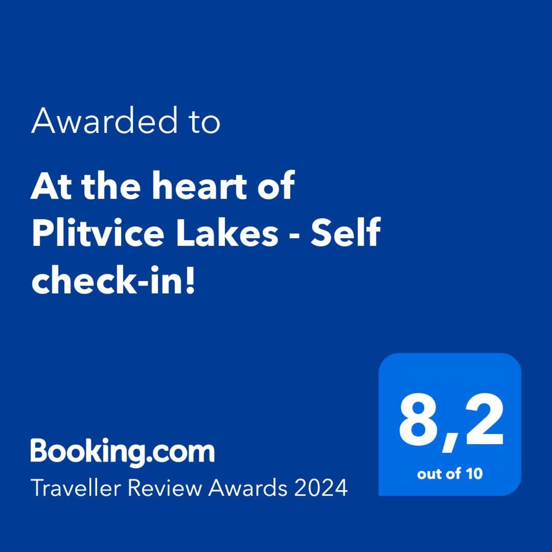 At The Heart Of Plitvice Lakes - Self Check-In! Plitvicka Jezera Exterior foto